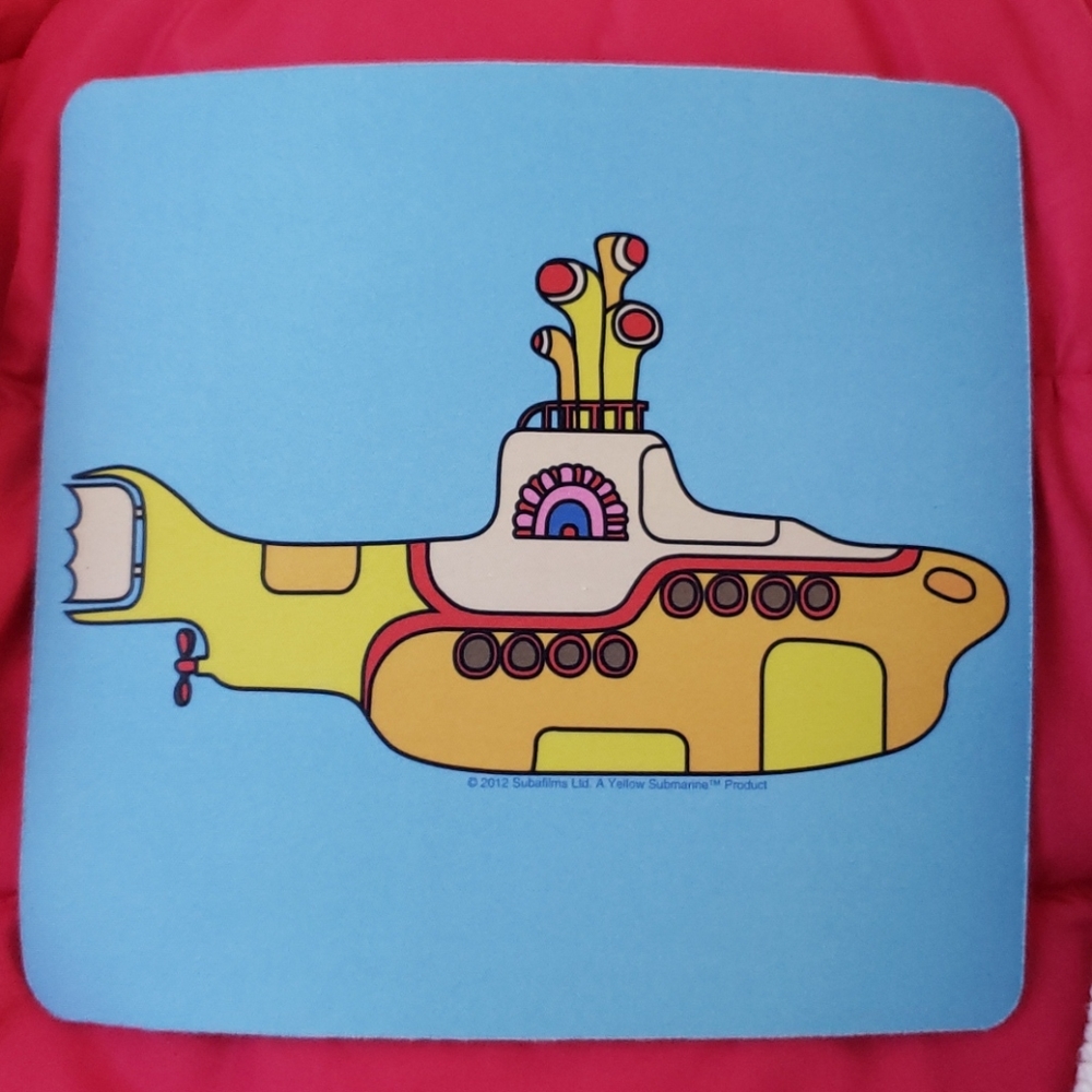 A Yellow Submarine Mouse Pad